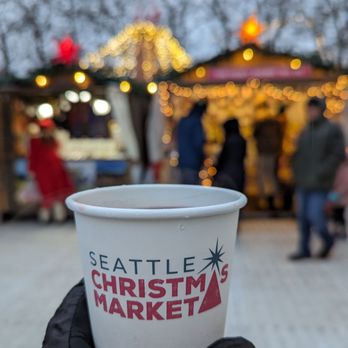 Seattle Christmas Market - Hot cuppa glühwein $9.50 - Public Markets Near Me - Seattle, Washington Seattle Christmas Market - Hot cuppa glühwein $9.50 - Public Markets Near Me - Seattle, Washington