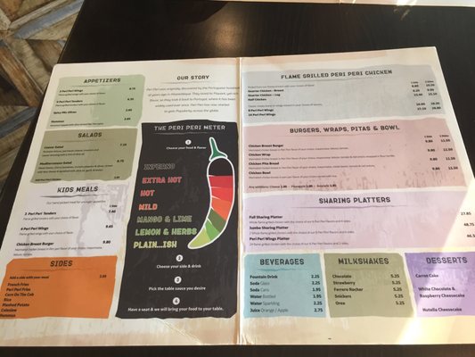 Menu photo 2 The Peri Peri Factory Houston, TX Menu photo 2 The Peri Peri Factory Houston, TX