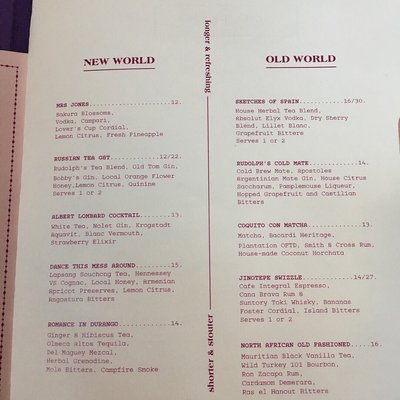 Menu photo 5 Rudolph's Bar & Tea Los Angeles, CA Menu photo 5 Rudolph's Bar & Tea Los Angeles, CA