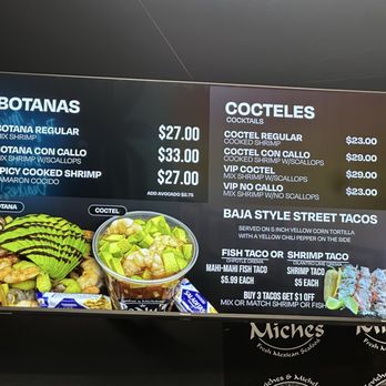 Ponys Miches - MENU AND PRICES - Tacos Near Me - Goodyear, Arizona