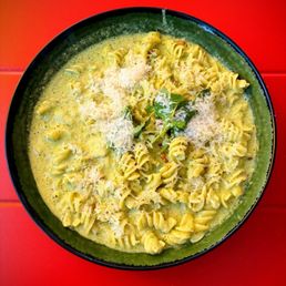 Fusilli Pesto Stracciatella