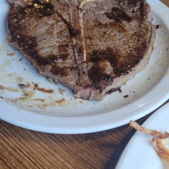 Denny's - Nicely done Tbone just dab of A-1 for flava - Breakfast & Brunch Near Me - Oak Creek, Wisconsin