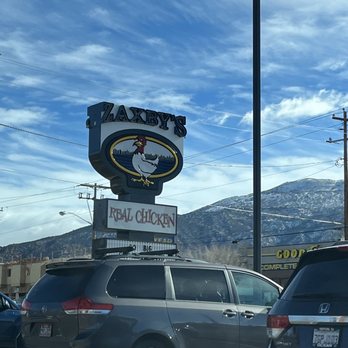 Zaxbys - The chicken sign for Zaxby's - Chicken Wings Near Me - Cedar City, Utah Zaxbys - The chicken sign for Zaxby's - Chicken Wings Near Me - Cedar City, Utah