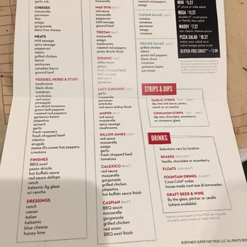 MOD Pizza - Build your own or go with one of their specialties! - Pizza Near Me - Gainesville, Virginia