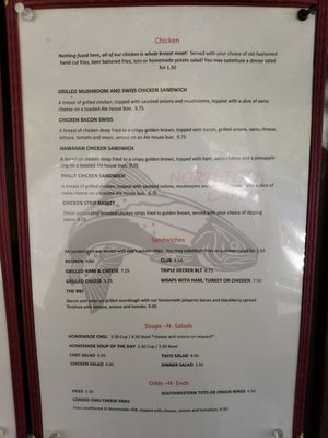 Menu photo 2 Northfork Cafe Ahsahka, ID Menu photo 2 Northfork Cafe Ahsahka, ID