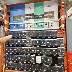 The Home Depot - Home security system section