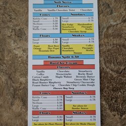 Diane's Twist - Front of menu