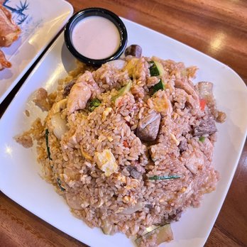 Volcano Steak & Sushi - Fried Rice Volcano Combo - Japanese Near Me - Duluth, Georgia Volcano Steak & Sushi - Fried Rice Volcano Combo - Japanese Near Me - Duluth, Georgia