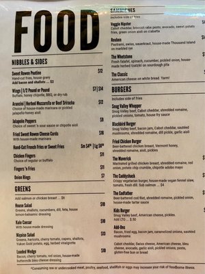 Menu photo 5 Blackbird Bistro Craftsbury, VT Menu photo 5 Blackbird Bistro Craftsbury, VT