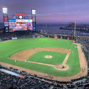 Oracle Park - The view from the nose bleed section. Still a decent view - Stadiums & Arenas Near Me - San Francisco, California Oracle Park - The view from the nose bleed section. Still a decent view - Stadiums & Arenas Near Me - San Francisco, California
