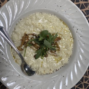 La Diosa Cellars - Mushroom risotto - Spanish Near Me - Lubbock, Texas