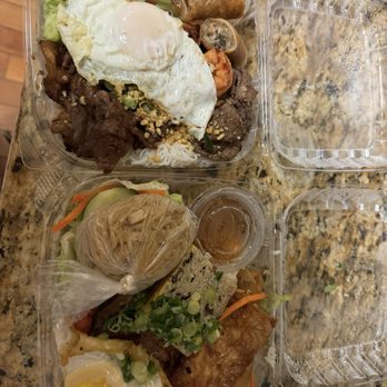 Pho Today - Top: special bun Bottom: C1 . Com Tam Today - Vietnamese Near Me - Philadelphia, Pennsylvania