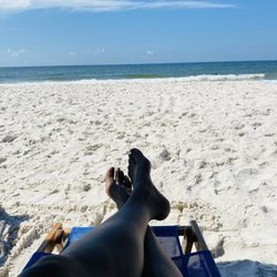 Ike's Beach Service - It's nicer in the shade.