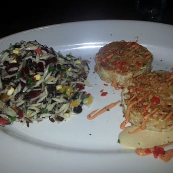 J. Alexander's - Crab cakes with orzo and wild rice - Steakhouses Near Me - Tampa, Florida