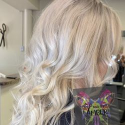 A+ Salon - Shadow Root and blonde