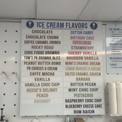 Uncle Mike's Homemade Ice Cream - Flavors