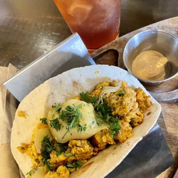 Iconik Coffee Roasters, Lupe - A tasty lunch - Coffee Roasteries Near Me - Santa Fe, New Mexico