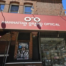 Exterior outside entrance of Manhattan Grand Optical - New York, New York Exterior outside entrance of Manhattan Grand Optical - New York, New York