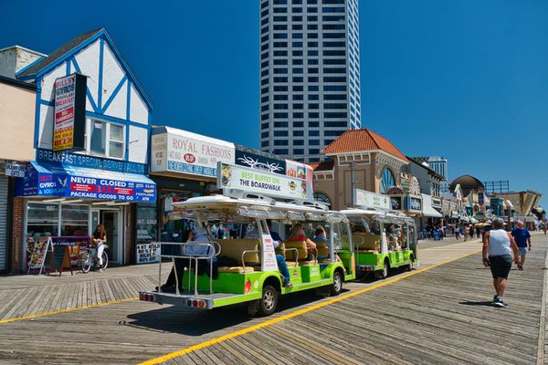 Atlantic City Boardwalk by null