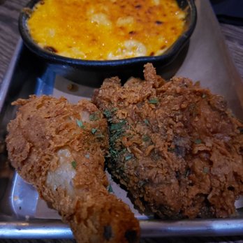 Taste Bar + Kitchen - Cajun chicken and mac and cheese words can't explain the taste, go get you some, you want be disappointed! - Cocktail Bars Near Me - Houston, Texas Taste Bar + Kitchen - Cajun chicken and mac and cheese words can't explain the taste, go get you some, you want be disappointed! - Cocktail Bars Near Me - Houston, Texas