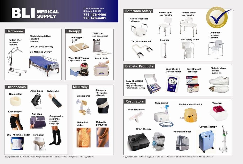 BLI MEDICAL SUPPLY 7737 S Western Ave, Chicago, IL Yelp