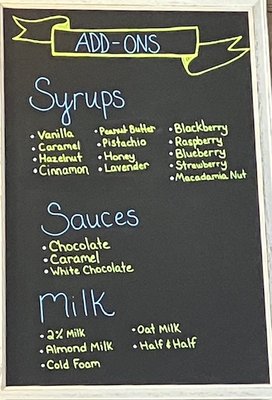 Menu photo 2 Echo Coffee House Cypress Gardens, FL