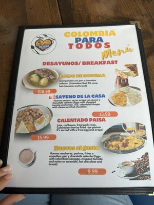 Menu photo 2 Colombia Para Todos Omaha, NE Menu photo 2 Colombia Para Todos Omaha, NE