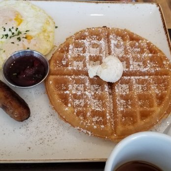 First Watch - Waffles with cage free farm eggs. Nom nom nom - Breakfast & Brunch Near Me - Bellevue, Nebraska First Watch - Waffles with cage free farm eggs. Nom nom nom - Breakfast & Brunch Near Me - Bellevue, Nebraska