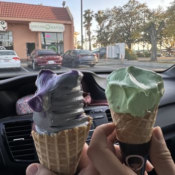 Meccha Matcha - ube - sesame and panda ? panida ? idk april 2025 - Desserts Near Me - Artesia, California Meccha Matcha - ube - sesame and panda ? panida ? idk april 2025 - Desserts Near Me - Artesia, California