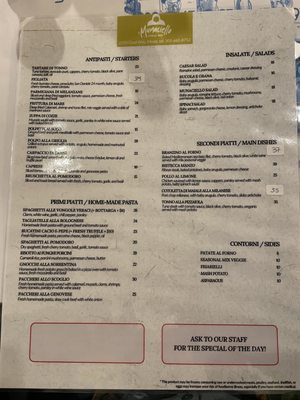Menu photo 5 O Munaciello Coral Way Miami, FL Menu photo 5 O Munaciello Coral Way Miami, FL