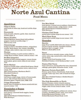 Menu photo 5 Norte Azul Cantina Stephentown, NY Menu photo 5 Norte Azul Cantina Stephentown, NY