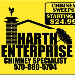 Harth Ent Chimney Specialist - We are certified and take pride in safety of the public from chimney hazards.