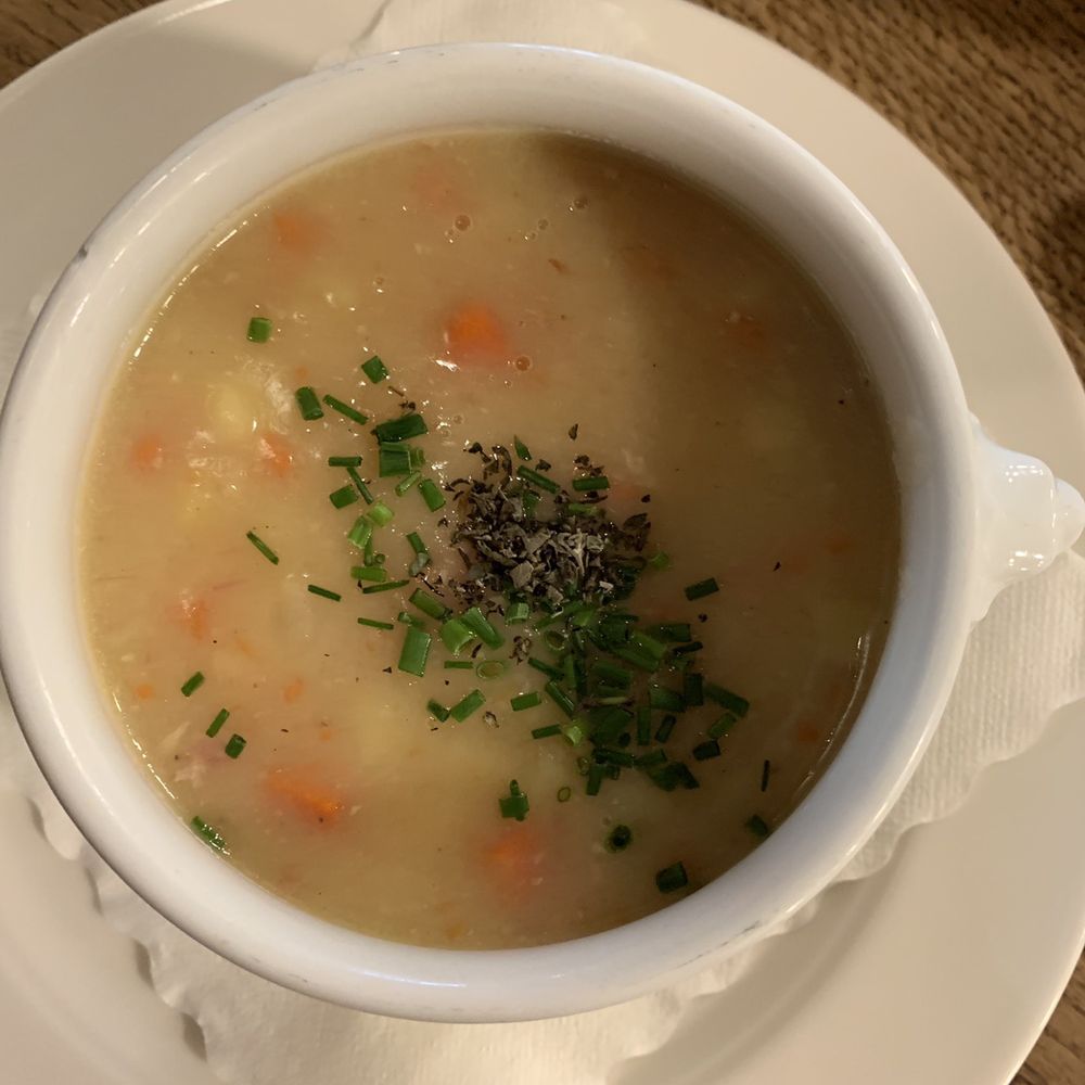 Augustiner am Gendarmenmarkt - Potato and sausage soup=amazing - German Near Me - Berlin, BE