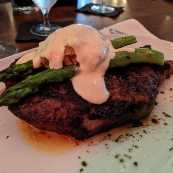 Steak 44 - Bone-In Ribeye (22oz/$59 + $18 Crab Cake "Oscar")- 4/5 stars, but skip the addition of the crab cake - Steakhouses Near Me - Phoenix, Arizona Steak 44 - Bone-In Ribeye (22oz/$59 + $18 Crab Cake "Oscar")- 4/5 stars, but skip the addition of the crab cake - Steakhouses Near Me - Phoenix, Arizona