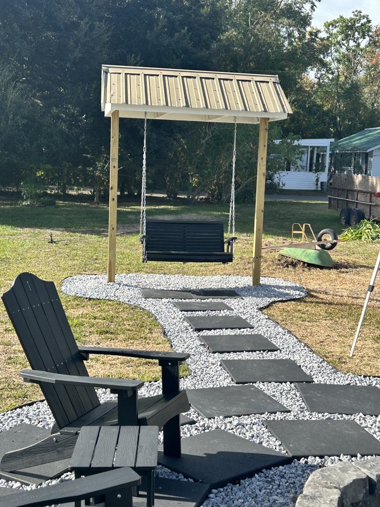 Slide of Freedom Lighthouse Construction