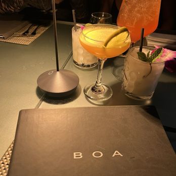BOA Steakhouse - Cosmo martini - Steakhouses Near Me - West Hollywood, California