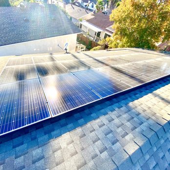 Zero Down Solar - The sun bombarding our beautiful new panels with photons - Solar Installation Near Me