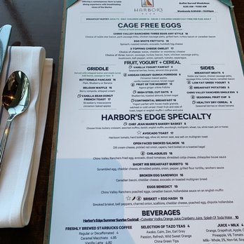 Harbor's Edge - Harbor's Edge (inside the Sheraton Hotel & Marina), San Diego, CA Breakfast menu - Breakfast & Brunch Near Me - San Diego, California Harbor's Edge - Harbor's Edge (inside the Sheraton Hotel & Marina), San Diego, CA Breakfast menu - Breakfast & Brunch Near Me - San Diego, California