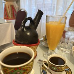 EthioEritrea Restaurant - Coffee and mango