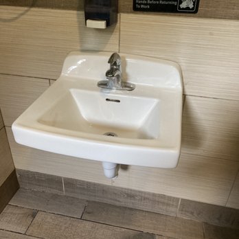 El Asadero - a sink in a public restroom - Mexican Near Me - Coloma, Michigan
