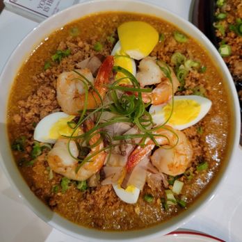 Carabao - Pansit Palabok - dive into this dish and it's rich flavors - Filipino Near Me - Napa, California