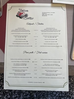 Menu photo 2 Trattoria Bordino Florence, FI Menu photo 2 Trattoria Bordino Florence, FI