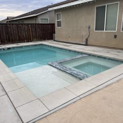 Thompson Pool Construction - Our completed pool project.