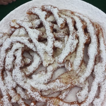 Great Waves Waterpark - Funnel cake from the snack window- it was $4.50 and it was delicious! - Water Parks Near Me - Alexandria, Virginia Great Waves Waterpark - Funnel cake from the snack window- it was $4.50 and it was delicious! - Water Parks Near Me - Alexandria, Virginia