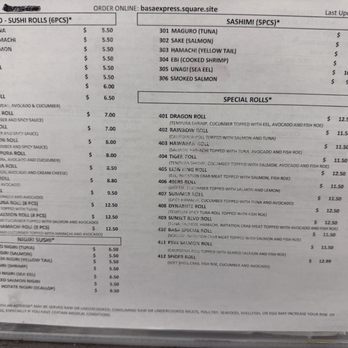 Basa Seafood Express - Menu - Seafood Near Me - San Francisco, California