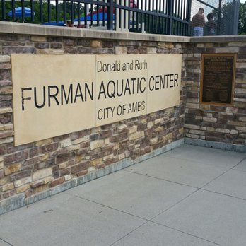 Furman Aquatic Center - Welcome & Dedication Signs - Recreation Centers Near Me - Ames, Iowa