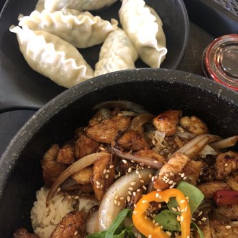 Ondubu - Steamed Dumplings and Chicken Teriyaki - Korean Near Me - Rutherford, New Jersey