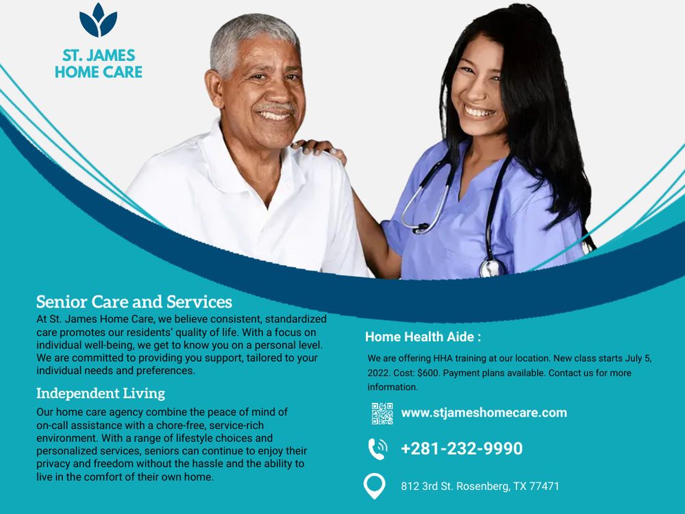 ST. JAMES HOME CARE 812 3rd St, Rosenberg, TX Yelp