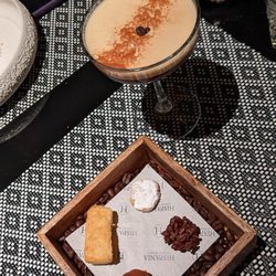 Hispania - Espresso martini and petit fours