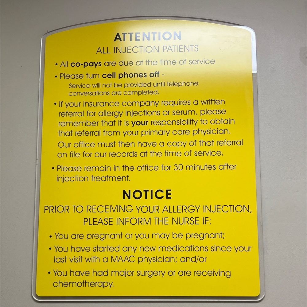 MIDWEST ALLERGY AND ASTHMA CLINIC, PC Updated September 2024 11